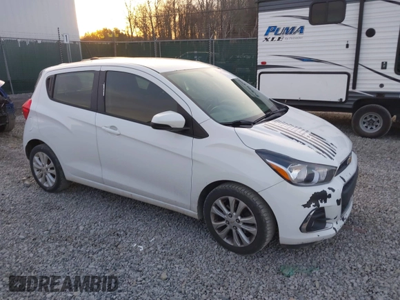 2016 Chevrolet Spark LT with VIN KL8CD6SA2GC598376, listed as a IAAI auction lot 41775427 with 129,984 mi miles and . Bid and sale history available at DreamBid. Image 1.