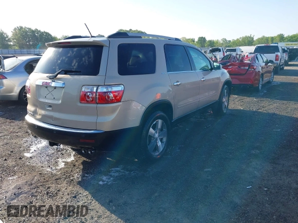 2012 GMC Acadia SLT1 with VIN 1GKKRREDXCJ154796, listed as a IAAI auction lot 42020825 with 71,464 mi miles. Bid and sale history available at carsss.com. Image 4.