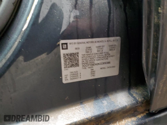 2019 Chevrolet Silverado 1500 Custom with VIN 3GCPYBEH2KG309386, listed as a Copart auction lot 47619785 with Not Provided miles and Salvage Title. Bid and sale history available at DreamBid. Image 14.