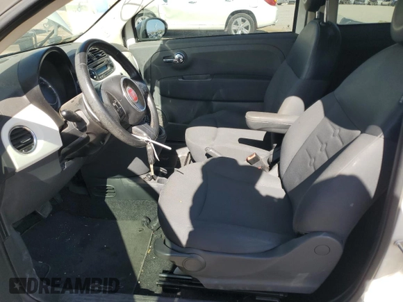 2013 FIAT 500 Pop with VIN 3C3CFFAR8DT511352, listed as a Copart auction lot 54662565 with 102,640 mi miles and Salvage Title. Bid and sale history available at carsss.com. Image 7.
