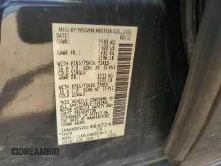2012 Nissan Frontier Pro-4X z VIN 1N6AD0EV2CC463724, wystawiony jako Copart lot #47106655 z przebiegiem 172 005 mil mil oraz Szkoda całkowita • Salvage title. Historia ofert i sprzedaży dostępna na DreamBid. Obrazek 15.