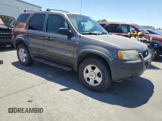 2002 Ford Escape XLT Choice with VIN 1FMYU04182KB99540, listed as a Copart auction lot 61493365 with 156,207 mi miles and Salvage title. Bid and sale history available at DreamBid. Image 4.