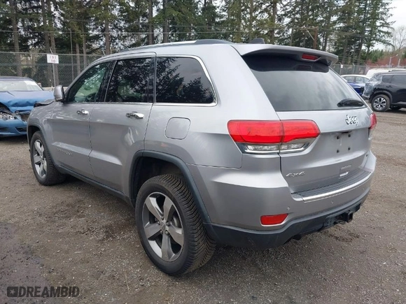 2014 Jeep Grand Cherokee Limited with VIN 1C4RJFBG8EC541921, listed as a IAAI auction lot 41903574 with 133,679 mi miles. Bid and sale history available at carsss.com. Image 3.