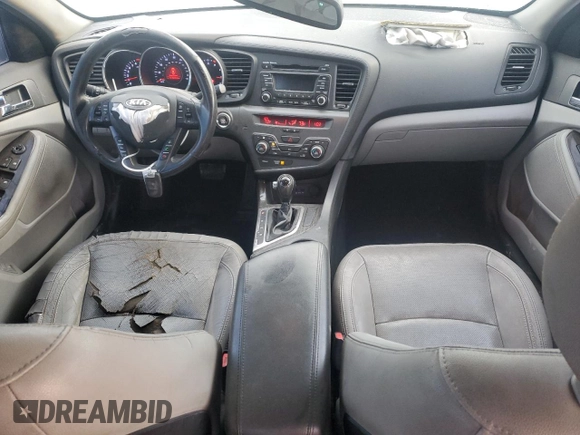 2013 Kia Optima EX with VIN 5XXGN4A75DG188960, listed as a Copart auction lot 50621435 with 259,883 mi miles and Salvage Title. Bid and sale history available at carsss.com. Image 8.