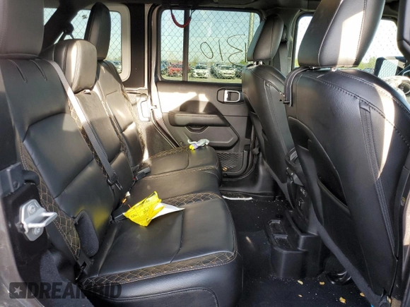 2021 Jeep Wrangler Unlimited Sahara Altitude with VIN 1C4HJXEN4MW514708, listed as a Copart auction lot 53939635 with 60,161 mi miles and Salvage title. Bid and sale history available at DreamBid. Image 11.