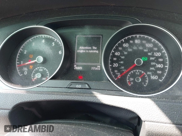 2021 Volkswagen Golf TSI z VIN 3VWG57AU4MM008113, wystawiony jako IAAI lot #42053444 z przebiegiem 24 449 mil mil oraz . Historia ofert i sprzedaży dostępna na DreamBid. Obrazek 7.
