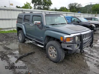 2006 Hummer H3 with VIN 5GTDN136068182763, listed as a Copart auction lot 81351774 with 198,247 mi miles and Non Repairable. Bid and sale history available at carsss.com. Image 4.