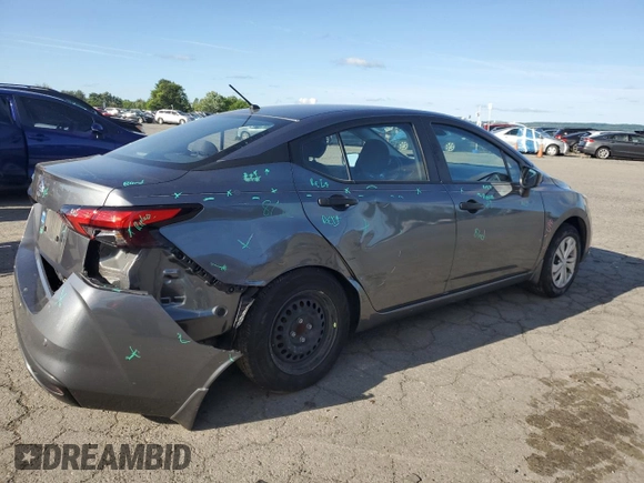 2021 Nissan Versa S with VIN 3N1CN8DVXML907398, listed as a Copart auction lot 57648135 with 131,777 mi miles and Salvage title. Bid and sale history available at DreamBid. Image 3.