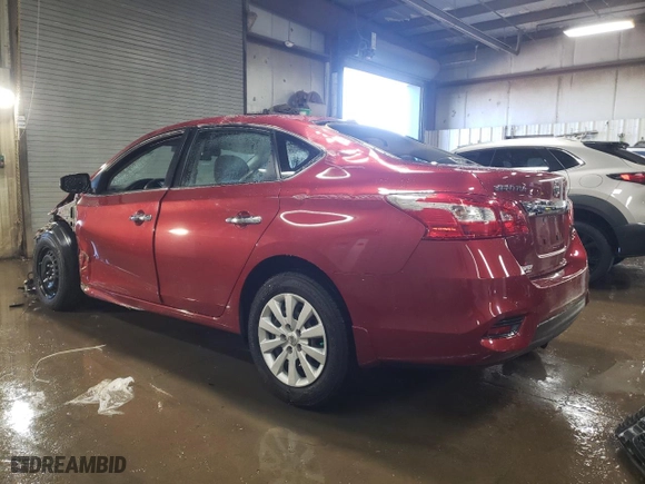 2016 Nissan Sentra SV with VIN 3N1AB7AP6GY255872, listed as a Copart auction lot 49061605 with 41,382 mi miles and Salvage Title. Bid and sale history available at carsss.com. Image 2.