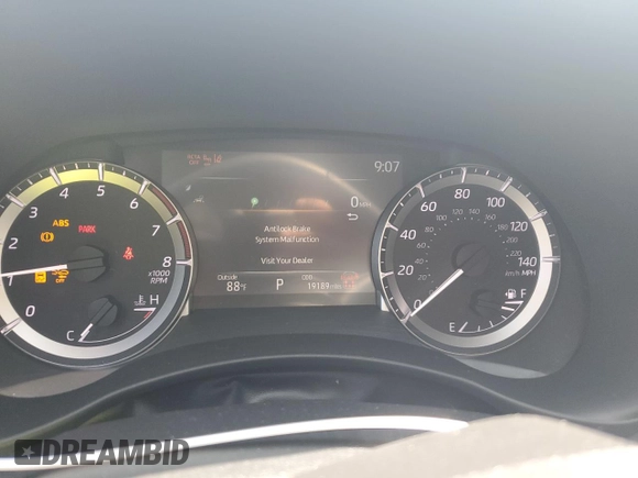 2024 Toyota Highlander LE with VIN 5TDKDRBH5RS539941, listed as a Copart auction lot 66312625 with 19,189 mi miles and Salvage title. Bid and sale history available at DreamBid. Image 9.