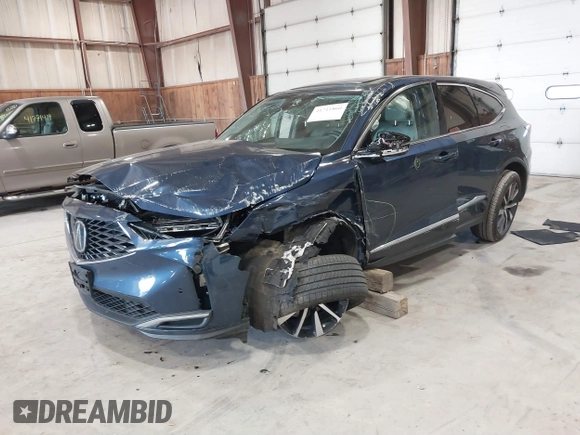 2025 Acura MDX Technology с VIN 5J8YE1H48SL009162, выставлен на аукционе IAAI как лот 41711860 с пробегом 9 265 миль миль и . История ставок и продаж доступна на DreamBid. Изображение 16.
