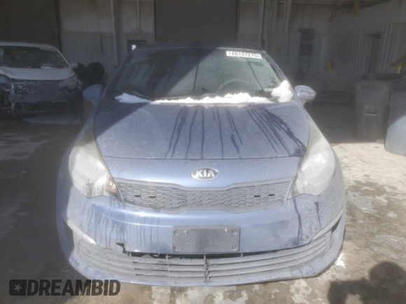 2016 Kia Rio LX with VIN KNADM4A31G6680582, listed as a Copart auction lot 46137275 with 162,608 mi miles and Salvage Title. Bid and sale history available at carsss.com. Image 5.