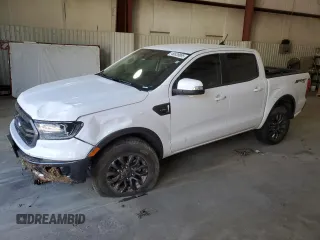 2019 Ford Ranger XL with VIN 1FTER4FH0KLB02030, listed as a Copart auction lot 49539895 with 74,320 mi miles and Salvage Title. Bid and sale history available at carsss.com. Image 1.