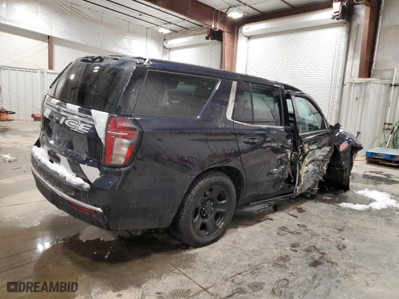 2021 Chevrolet Tahoe Commercial with VIN 1GNSKLED5MR479380, listed as a Copart auction lot 45630525 with 63,426 mi miles and Salvage Title. Bid and sale history available at carsss.com. Image 3.