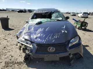2015 Lexus GS 350 with VIN JTHCE1BL6FA006009, listed as a Copart auction lot 53400735 with 65,385 mi miles and Salvage Title. Bid and sale history available at carsss.com. Image 5.