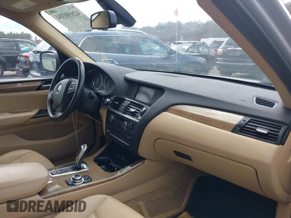 2012 BMW X3 28i with VIN 5UXWX5C55CL728988, listed as a IAAI auction lot 42050354 with 218,637 mi miles and . Bid and sale history available at DreamBid. Image 5.