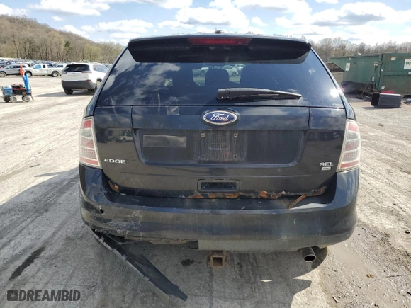 2010 Ford Edge SEL with VIN 2FMDK4JC0ABB59947, listed as a Copart auction lot 52544035 with 265,743 mi miles and Salvage Title. Bid and sale history available at carsss.com. Image 6.