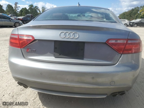 2009 Audi S5 with VIN WAURV78T09A055715, listed as a Copart auction lot 76158994 with 174,384 mi miles and Salvage Title. Bid and sale history available at carsss.com. Image 6.