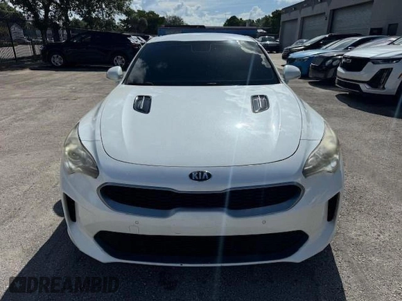 2018 Kia Stinger with VIN KNAE15LAXJ6032888, listed as a Copart auction lot 80171614 with 155,318 mi miles and Non Repairable. Bid and sale history available at DreamBid. Image 5.