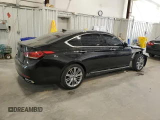 2018 Genesis G80 3.8L with VIN KMHGN4JE7JU232778, listed as a Copart auction lot 77440294 with 71,623 mi miles and Non repairable. Bid and sale history available at DreamBid. Image 3.