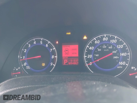 2007 Infiniti G35 G35x with VIN JNKBV61F57M823542, listed as a IAAI auction lot 42116024 with 131,337 mi miles and . Bid and sale history available at DreamBid. Image 7.