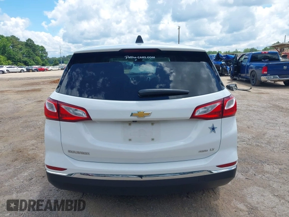 2020 Chevrolet Equinox LT with VIN 2GNAXUEVXL6206246, listed as a IAAI auction lot 42240708 with 141,538 mi miles and . Bid and sale history available at DreamBid. Image 16.