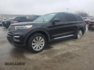2022 Ford Explorer Limited with VIN 1FMSK7FH4NGB38644, listed as a Copart auction lot 44511635 with 50,938 mi miles and Salvage Title. Bid and sale history available at carsss.com. Image 1.