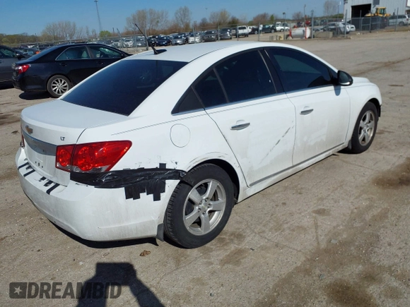 2014 Chevrolet Cruze 1LT with VIN 1G1PC5SB0E7261699, listed as a IAAI auction lot 42011008 with 164,699 mi miles and . Bid and sale history available at DreamBid. Image 4.