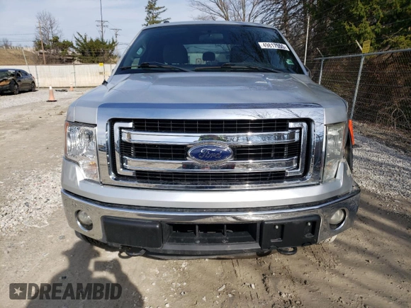 2014 Ford F-150 XL with VIN 1FTFW1ET8EFC10691, listed as a Copart auction lot 49817555 with 241,581 mi miles and Salvage Title. Bid and sale history available at carsss.com. Image 5.
