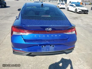 2023 Hyundai Elantra SEL with VIN KMHLM4AG5PU374252, listed as a Copart auction lot 46726655 with 55,779 mi miles and Salvage Title. Bid and sale history available at carsss.com. Image 6.