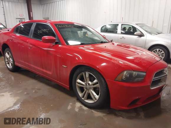 2011 Dodge Charger RT Plus with VIN 2B3CM5CT0BH517822, listed as a IAAI auction lot 41629152 with 99,449 mi miles. Bid and sale history available at carsss.com. Image 1.
