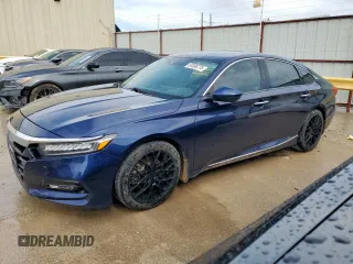 2018 Honda Accord Touring with VIN 1HGCV1F92JA113648, listed as a Copart auction lot 54088275 with 97,396 mi miles and Clean title. Bid and sale history available at DreamBid. Image 1.