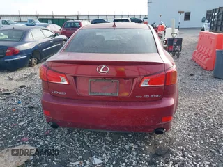 2009 Lexus IS with VIN JTHCK262492032459, listed as a IAAI auction lot 41883677 with 187,740 mi miles. Bid and sale history available at carsss.com. Image 16.