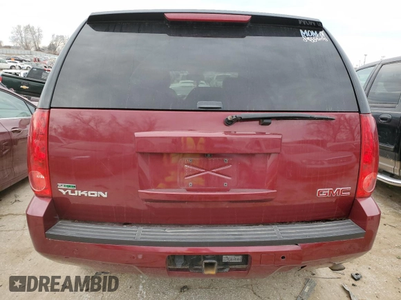 2011 GMC Yukon SLT with VIN 1GKS2CE05BR197666, listed as a Copart auction lot 41823744 with 108,215 mi miles and Salvage Title. Bid and sale history available at carsss.com. Image 6.
