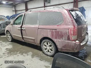 2014 Kia Sedona EX with VIN KNDMH4C73E6558679, listed as a Copart auction lot 89260495 with 125,475 mi miles and Salvage Title. Bid and sale history available at carsss.com. Image 2.