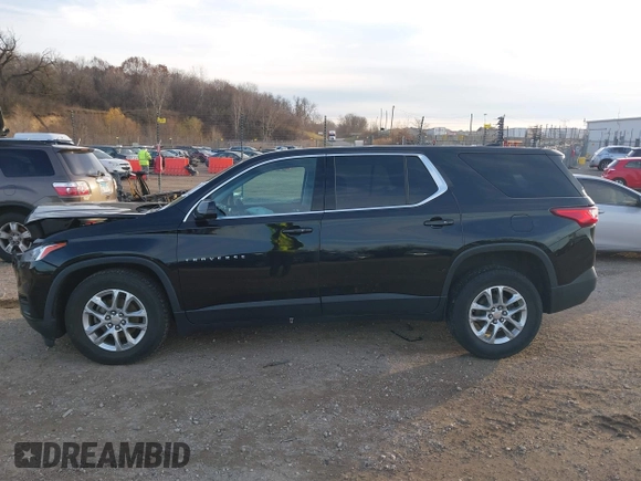 2018 Chevrolet Traverse LS with VIN 1GNEVFKW4JJ167430, listed as a IAAI auction lot 40939059 with 86,278 mi miles. Bid and sale history available at carsss.com. Image 14.