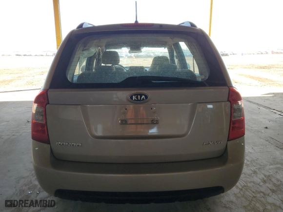 2008 Kia Rondo EX with VIN KNAFG526287125666, listed as a Copart auction lot 78045624 with 108,637 mi miles and Salvage Title. Bid and sale history available at carsss.com. Image 6.