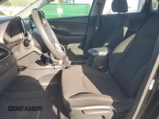 2018 Hyundai Elantra GT with VIN KMHH35LE1JU009133, listed as a Copart auction lot 72318654 with 57,843 mi miles and Salvage Title. Bid and sale history available at carsss.com. Image 7.