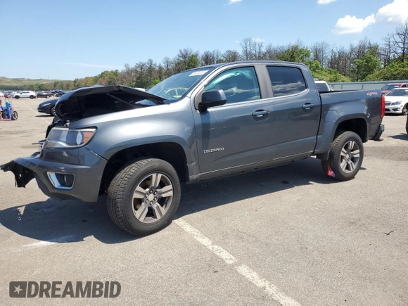 2016 Chevrolet Colorado 4WD LT with VIN 1GCGTCE34G1103940, listed as a Copart auction lot 58073315 with 144,433 mi miles and Salvage title. Bid and sale history available at DreamBid. Image 1.