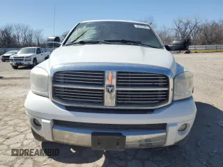 2007 Dodge 1500 Laramie with VIN 1D7HU18297S198469, listed as a Copart auction lot 48191495 with Not provided miles and Salvage title. Bid and sale history available at DreamBid. Image 5.