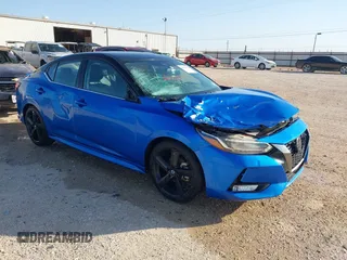 2021 Nissan Sentra SR with VIN 3N1AB8DV3MY227846, listed as a IAAI auction lot 41979794 with 54,637 mi miles and . Bid and sale history available at DreamBid. Image 1.