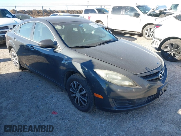 2013 Mazda 6 i Sport with VIN 1YVHZ8BH2D5M16936, listed as a IAAI auction lot 41675168 with 143,008 mi miles. Bid and sale history available at carsss.com. Image 1.