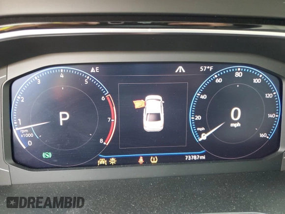 2019 Volkswagen Jetta SEL с VIN 3VWEB7BU7KM230687, выставлен на аукционе Copart как лот 45283785 с пробегом 73 787 миль миль и Списание • Salvage title. История ставок и продаж доступна на DreamBid. Изображение 9.