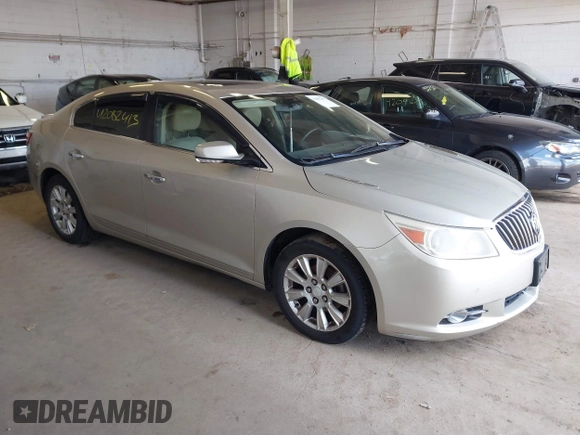 2013 Buick LaCrosse Leather с VIN 1G4GC5ER3DF315027, выставлен на аукционе IAAI как лот 42082413 с пробегом 141 385 миль миль и . История ставок и продаж доступна на DreamBid. Изображение 1.