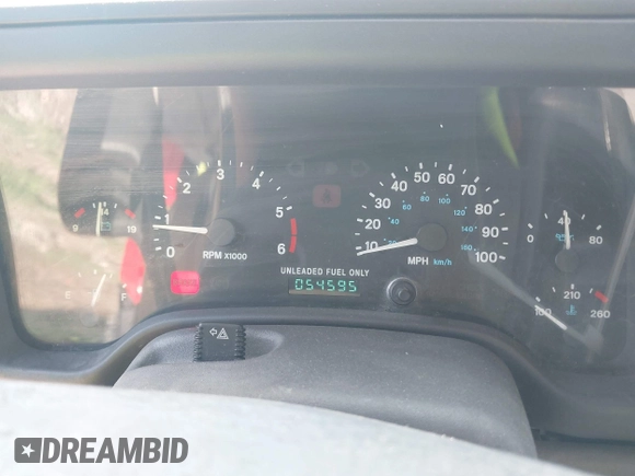 1997 Jeep Wrangler Sport with VIN 1J4FY19S3VP425119, listed as a IAAI auction lot 42592583 with 54,595 mi miles and . Bid and sale history available at DreamBid. Image 7.