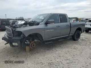 2012 Ram 1500 Sport with VIN 1C6RD6HT0CS237374, listed as a Copart auction lot 46949195 with 193,574 mi miles and Salvage title. Bid and sale history available at DreamBid. Image 1.