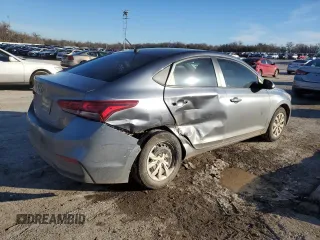 2018 Hyundai Accent SEL with VIN 3KPC24A32JE007242, listed as a Copart auction lot 37953434 with 106,653 mi miles. Bid and sale history available at carsss.com. Image 3.