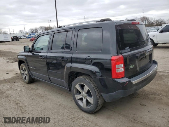 2017 Jeep Patriot High Altitude with VIN 1C4NJPFA2HD161904, listed as a Copart auction lot 50411585 with 64,556 mi miles and Non repairable. Bid and sale history available at DreamBid. Image 2.