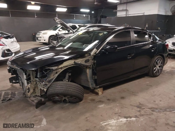 2021 Acura ILX w/Premium Package with VIN 19UDE2F79MA010093, listed as a IAAI auction lot 41830393 with 23,468 mi miles. Bid and sale history available at carsss.com. Image 2.