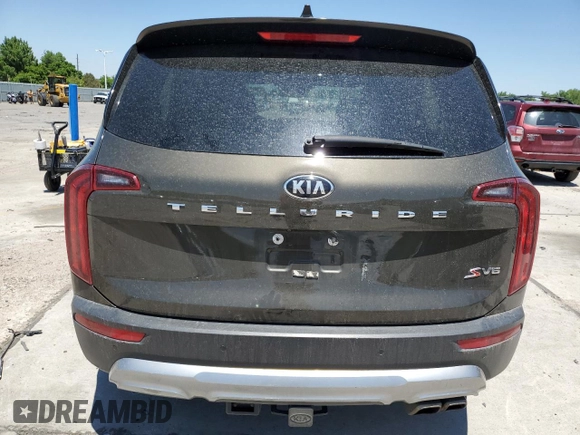 2020 Kia Telluride S with VIN 5XYP64HC9LG030907, listed as a Copart auction lot 59674855 with 85,351 mi miles and Salvage title. Bid and sale history available at DreamBid. Image 6.